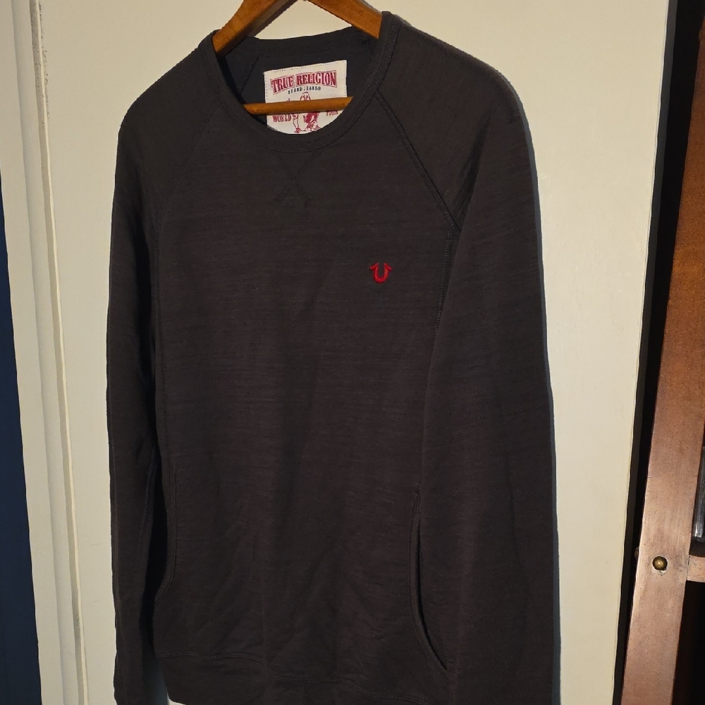 True Religion Medium Pullover Perfect Condition Front Pockets